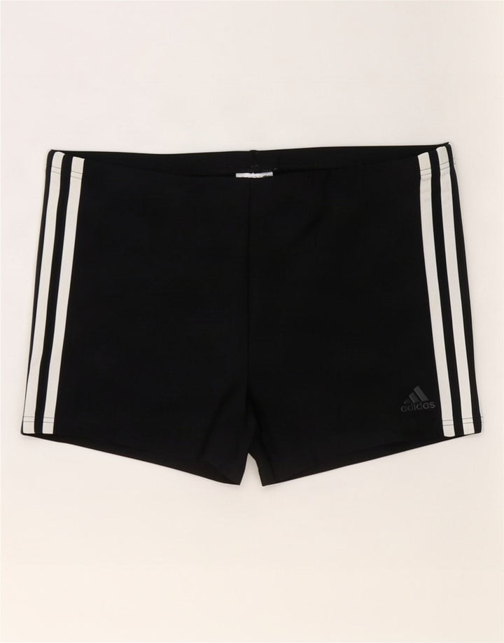 Męskie spodenki kąpielowe Adidas, średni czarny poliester