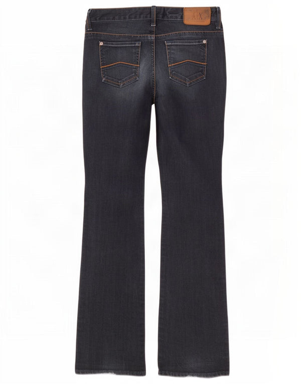 Armani Exchange Womens Bootcut Jeans US 2 XS W28 L31 Navy Blue Cotton