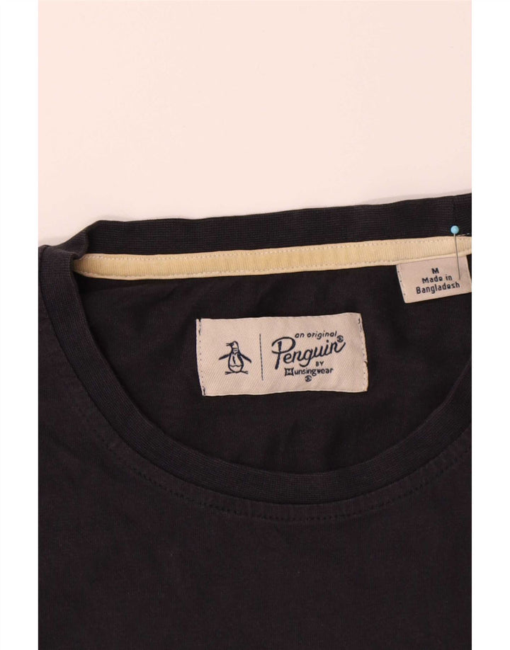 T-shirt męski Penguin Top, średni, granatowy, bawełniany