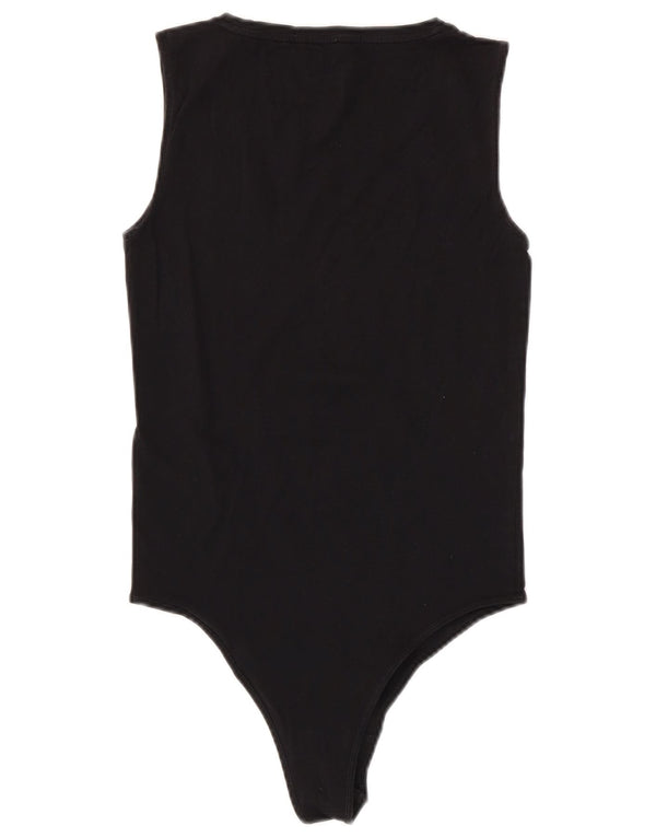 Damskie body bez rękawów Calvin Klein Jeans Graphic UK 12 Medium Black