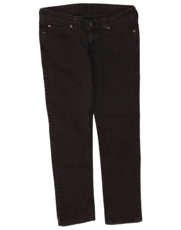 Damskie jeansy Levi's z niską talią W29 L32, czarna bawełna