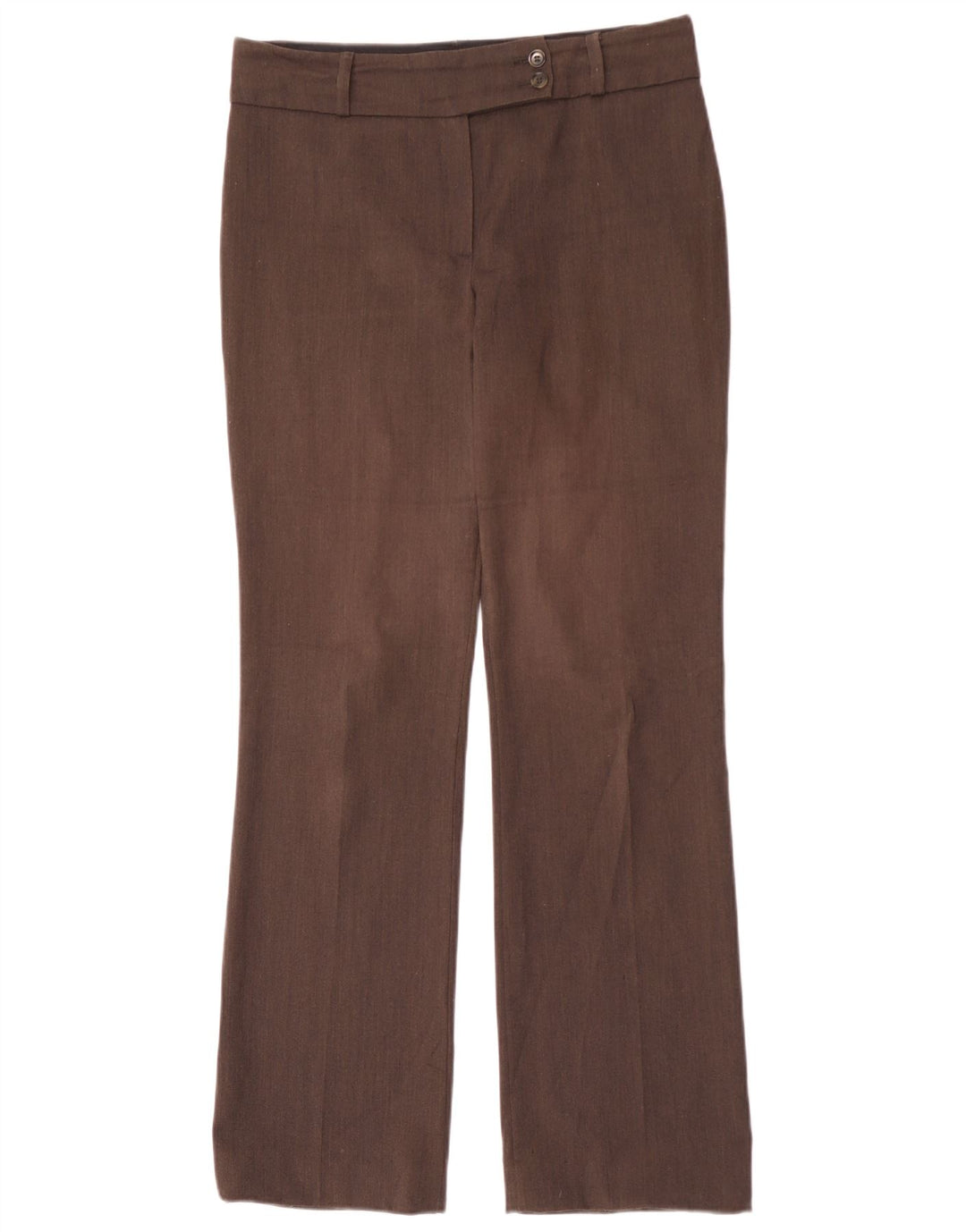 Spodnie damskie Marks & Spencer Bootcut UK 10 Small W32 L31 Brązowe