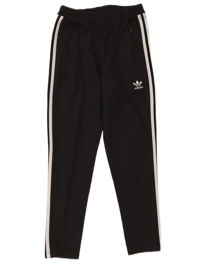 Męskie spodnie dresowe ADIDAS XS, czarne, bawełniane
