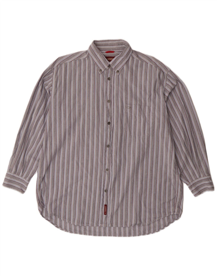 Koszula męska Carrera XL, bawełniana w niebieskie paski