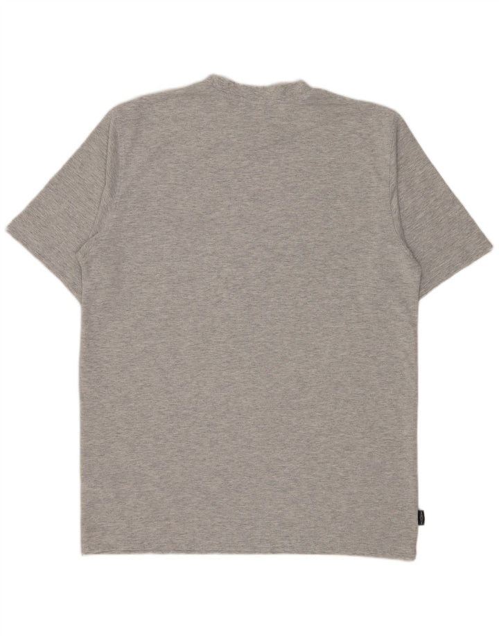 UMBRO Męska Koszulka T-shirt Duży Szary Melanż