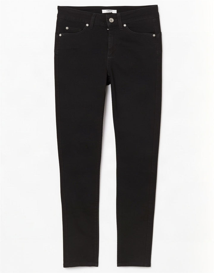 Damskie jeansy skinny Liu Jo W22 L26 czarne