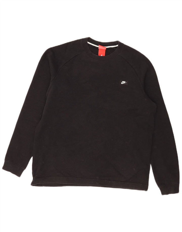 Męska bluza dresowa Nike, średnia czarna, bawełniana