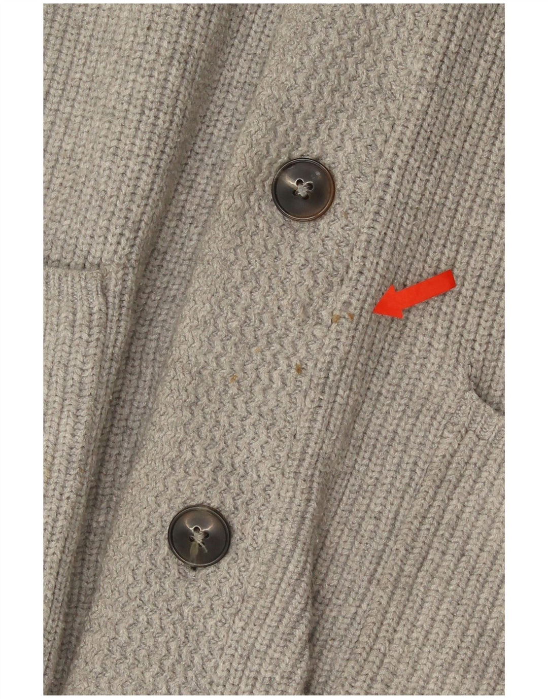 Marks & Spencer Męski sweter rozpinany XL, szary, bawełniany