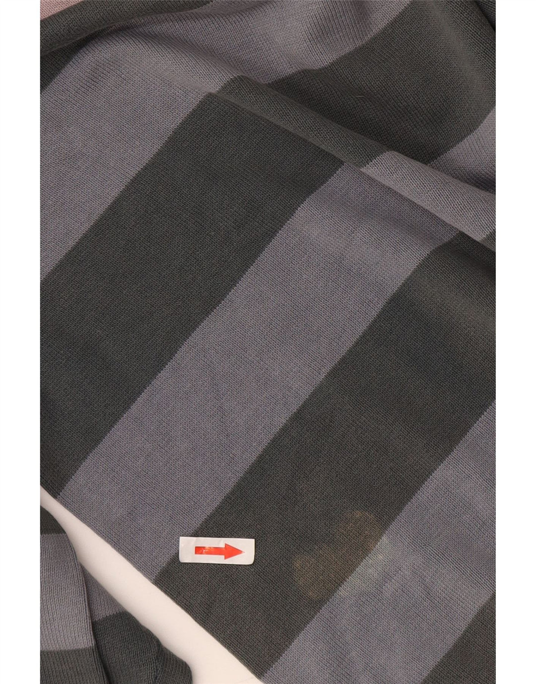 Marks & Spencer Męski sweter z okrągłym dekoltem i autografem 2XL w szare paski