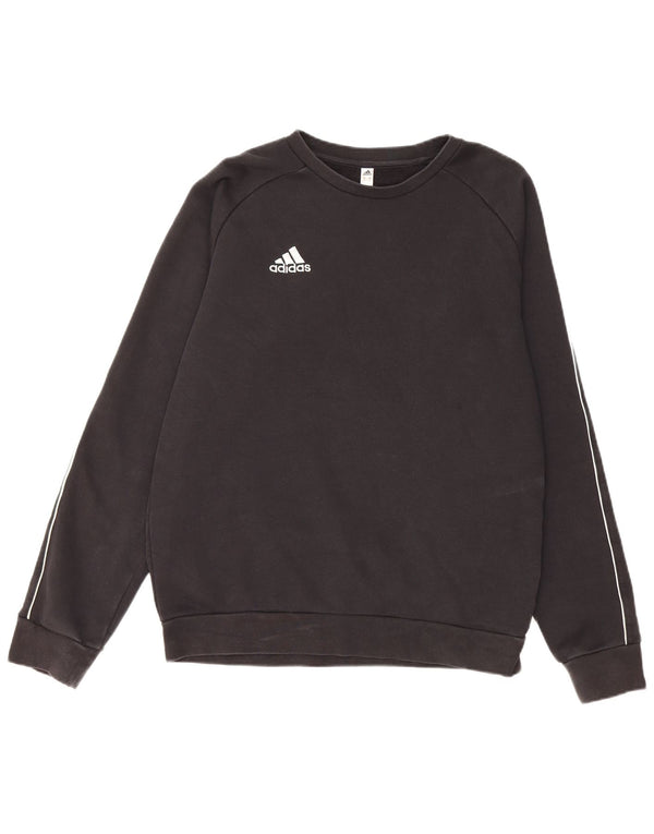 Męska bluza ADIDAS Sweter, średnia czarna, bawełniana