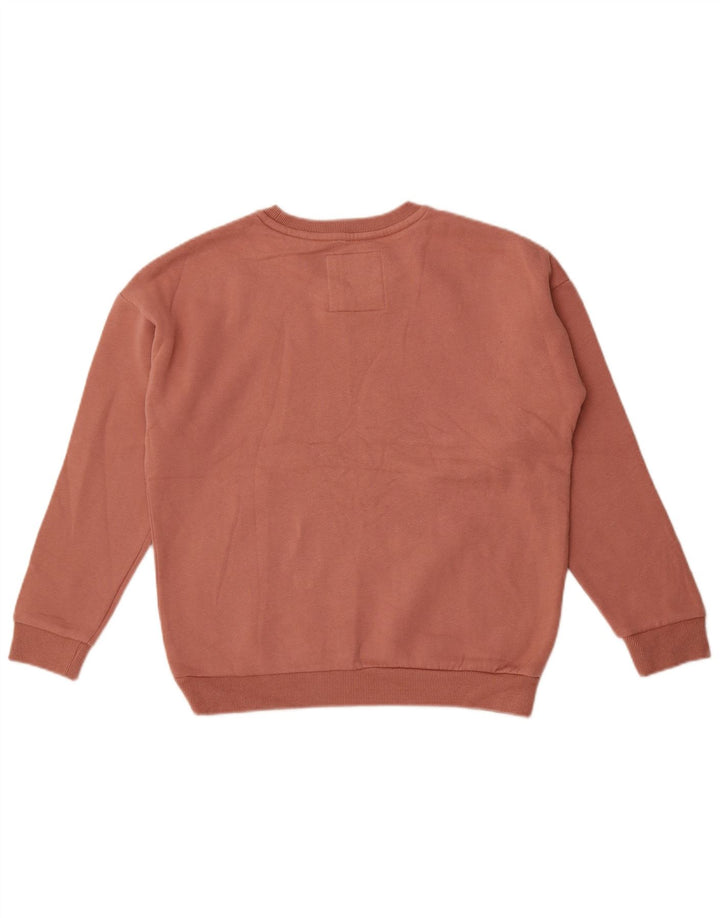 Damski sweter oversize Superdry Graphic UK 10, mały, różowy, bawełniany