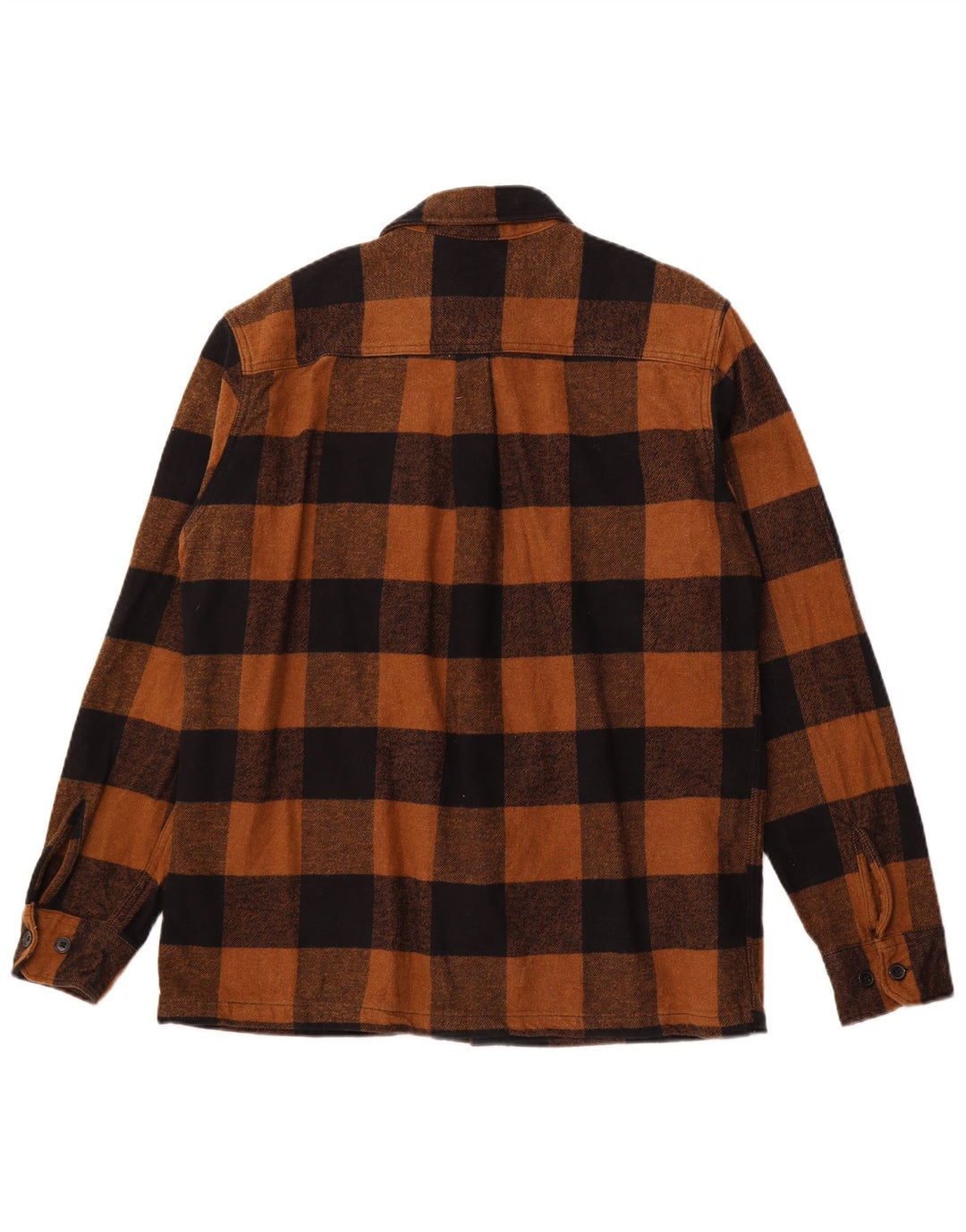 Męska koszula flanelowa JACK & JONES XL, bawełniana, brązowa krata