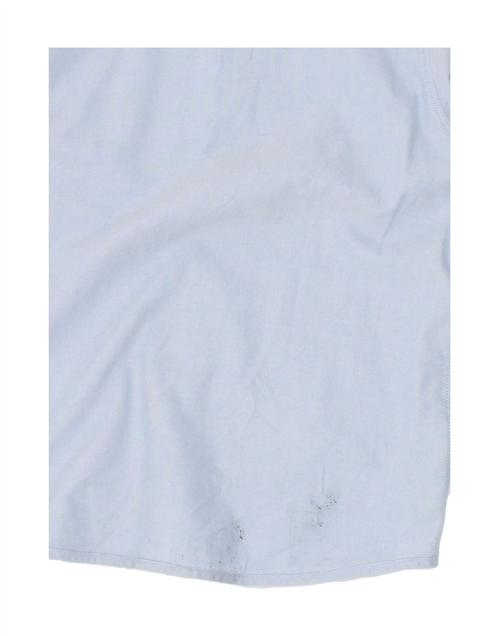 TIMBERLAND Boys Shirt 13-14 Years Small Blue Cotton Vintage Timberland and Second-Hand Timberland from Messina Hembry 