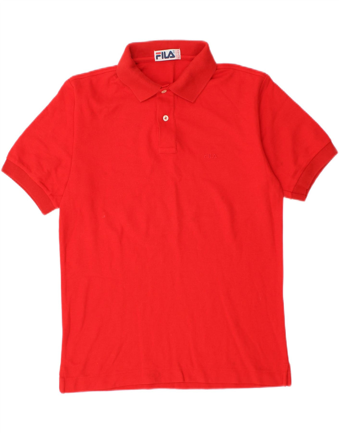 Męska koszulka polo FILA US 34 XS, czerwona, bawełniana