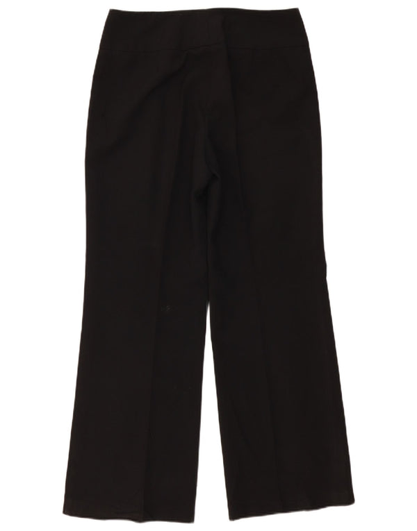 Marks & Spencer Damskie proste spodnie codzienne UK 12 Medium W32 L30 Czarne