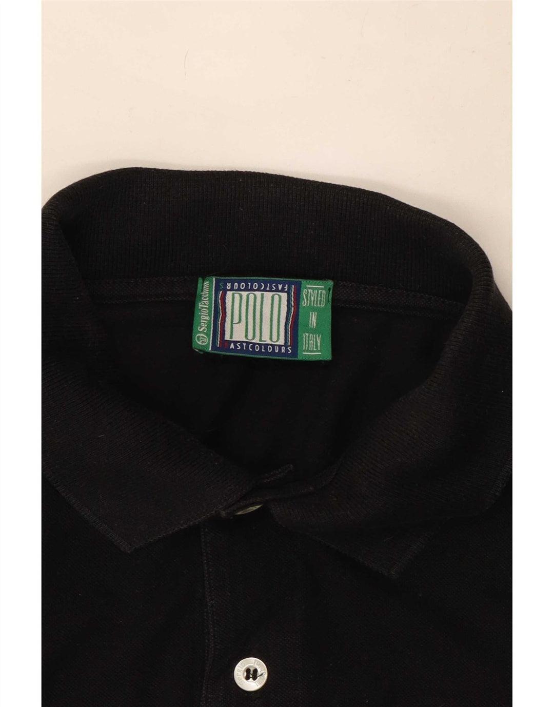 Męska koszulka polo XL Sergio Tacchini w kolorze czarnym