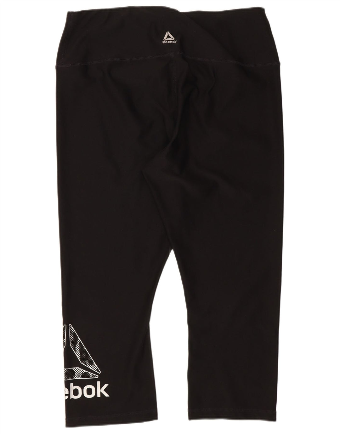 Damskie legginsy Reebok Graphic Capri UK 14, duże, czarne