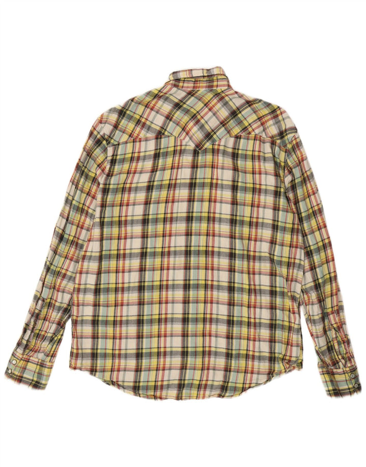 Męska koszula flanelowa Levi's XL w wielokolorową kratę, bawełniana