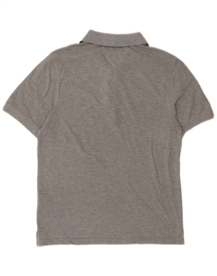 Męska koszulka polo Tommy Hilfiger, średnioszara, bawełniana