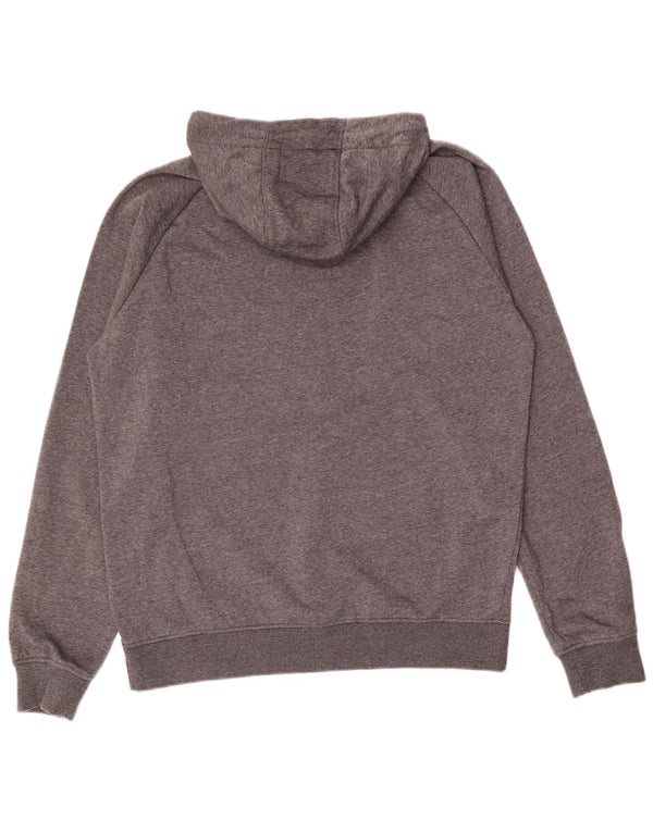 Męski sweter z kapturem Kappa, duży, szary poliester