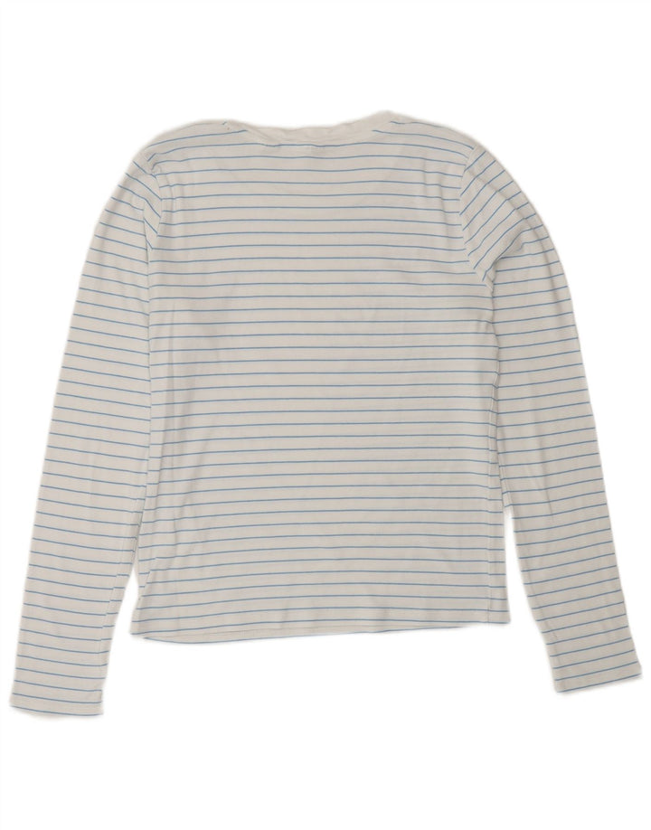 Damski top Levi's z długim rękawem UK 12 w średnie białe paski