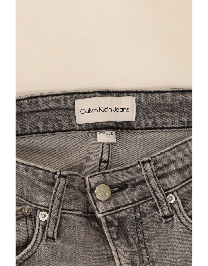 Męskie jeansy Calvin Klein W31 L32 szare