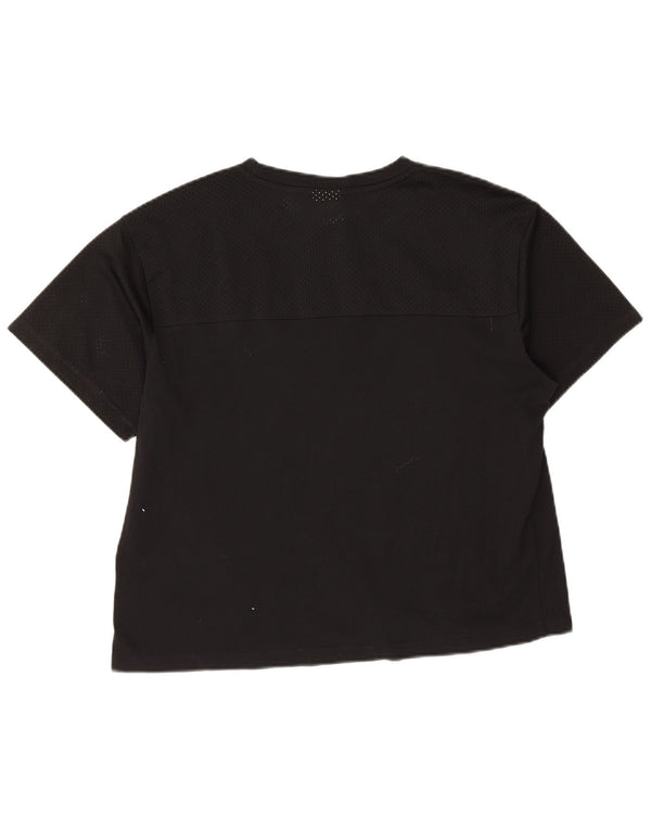 Damska koszulka graficzna Champion Top UK 16, duża czarna