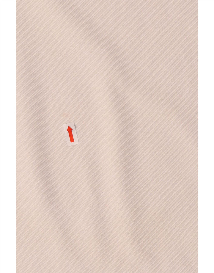 Męska koszulka polo Armani Exchange, mała, biała, bawełniana