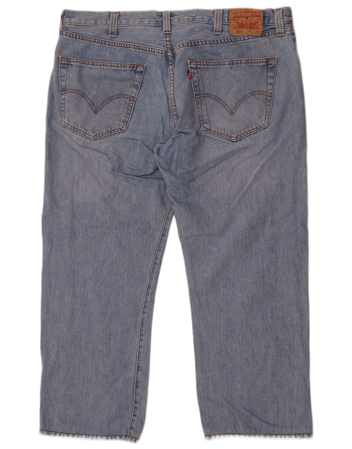 Męskie jeansy Levi's 501 Straight W40 L26 Niebieskie bawełniane
