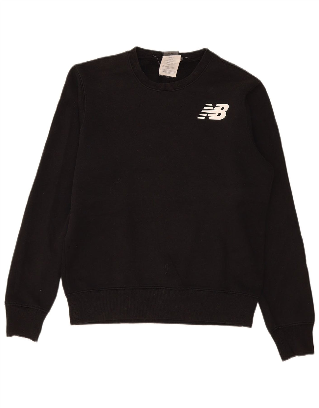 Męska bluza z grafiką New Balance, mała, czarna, bawełniana