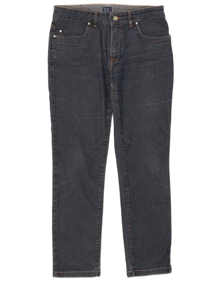 Damskie jeansy Trussardi W28 L28 Niebieskie bawełniane