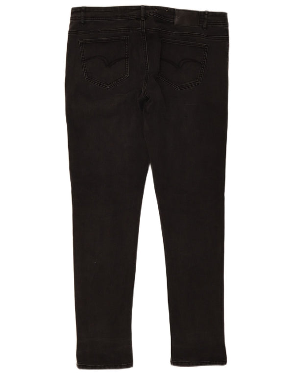 Damskie jeansy slim Lee Cooper UK 16 Large W34 L30 Szara bawełna