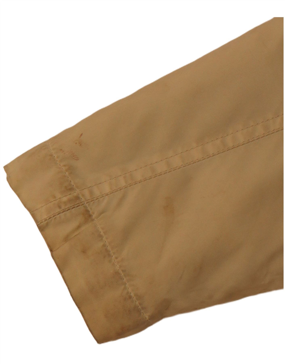 Damska kurtka użytkowa VINTAGE UK 16, duża, beżowa, z blokami kolorów