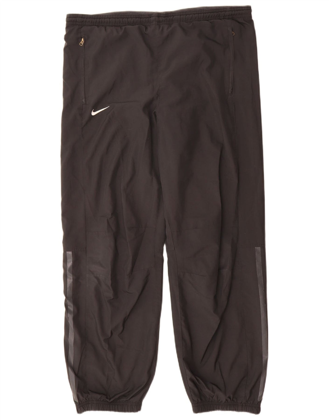 Męskie spodnie dresowe Nike Joggers, średni czarny poliester