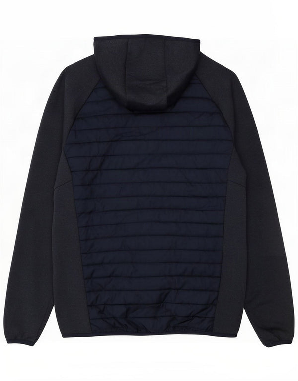 Jack & Jones Męska ocieplana kurtka z kapturem UK 40 duża granatowa