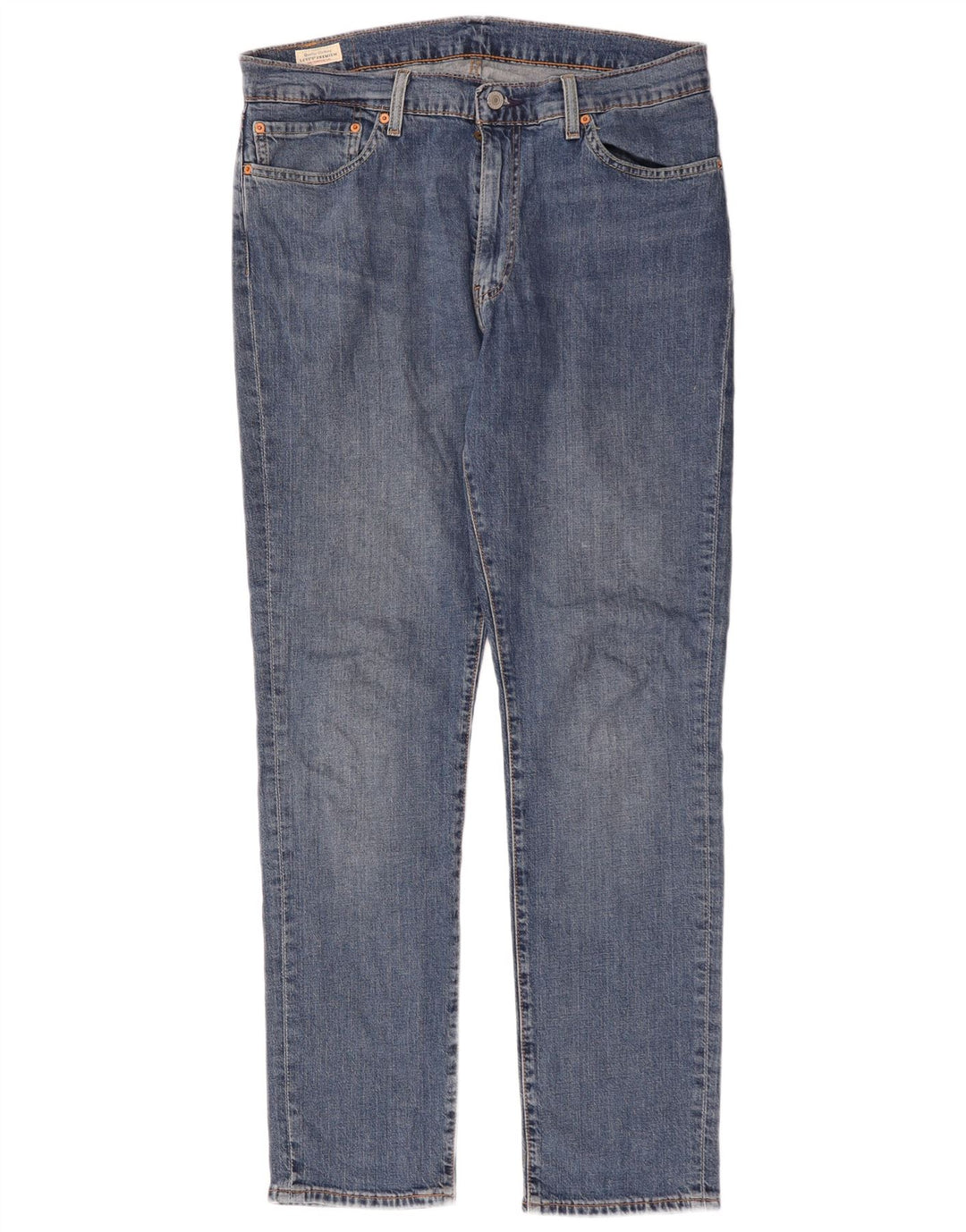 Męskie jeansy Levi's 511 Slim W36 L34 Niebieska bawełna
