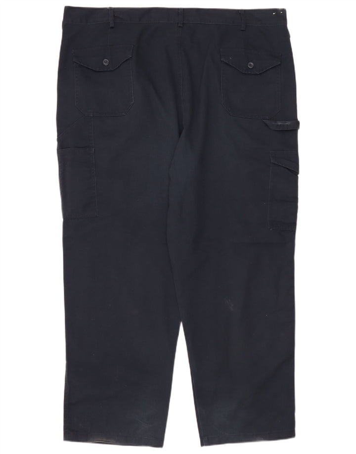 Męskie proste spodnie cargo Dickies W44 L28 Granatowy poliester