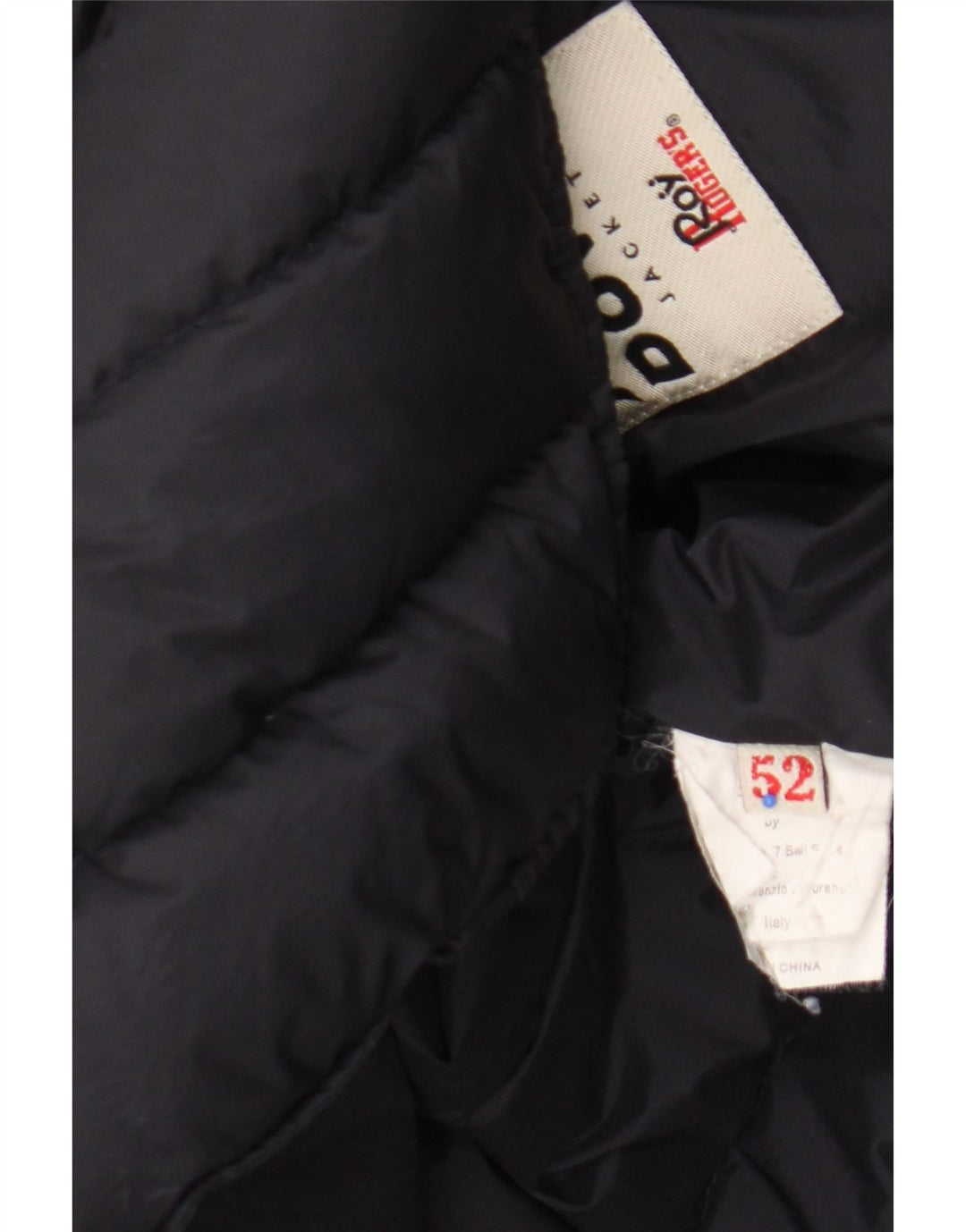 Męska ocieplana kurtka Roy Rogers IT 52 XL, granatowa, nylonowa