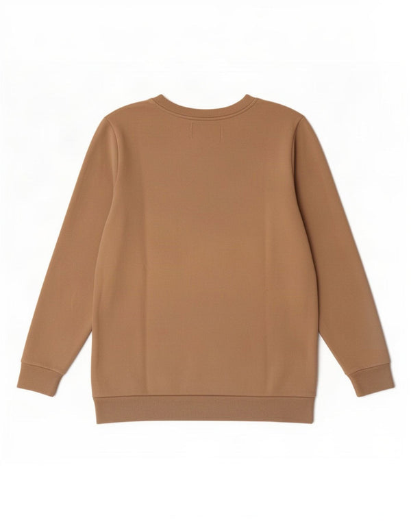 Damska bluza z grafiką Calvin Klein Jeans, UK 10, mała, beżowa
