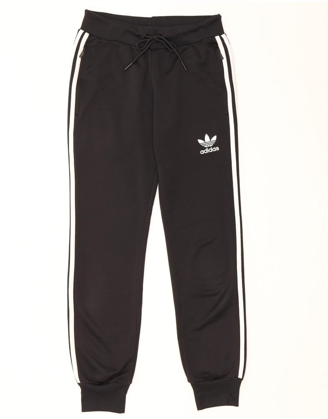 Damskie spodnie dresowe Adidas Joggers UK 8 Mały czarny poliester