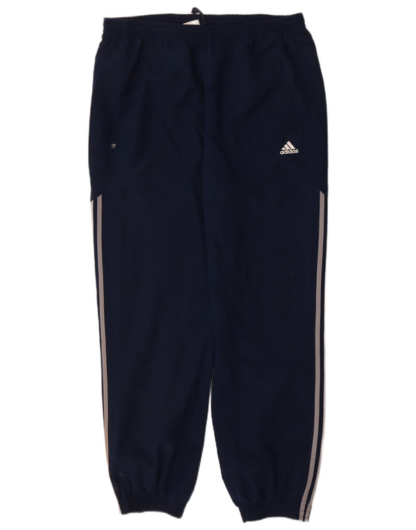 Męskie spodnie dresowe ADIDAS Joggery 2XL Granatowy poliester