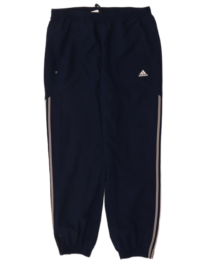 Męskie spodnie dresowe ADIDAS Joggery 2XL Granatowy poliester