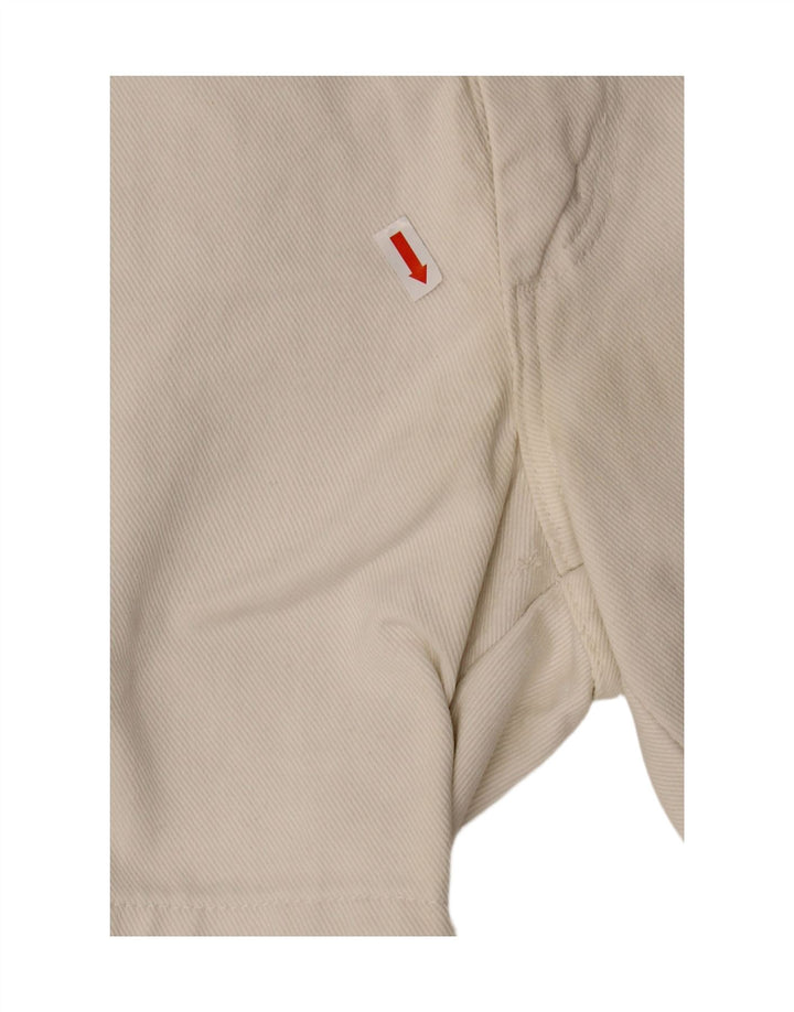 WRANGLER Womens Denim Shorts W30 Medium  White Vintage Wrangler and Second-Hand Wrangler from Messina Hembry 