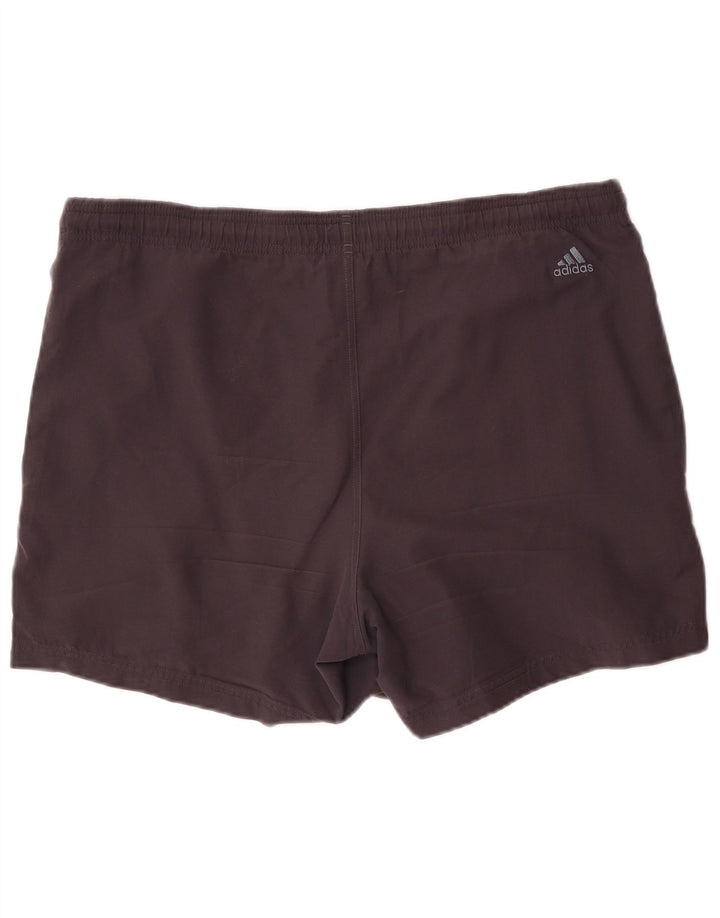 Męskie spodenki sportowe Adidas, duże, czarne, poliestrowe