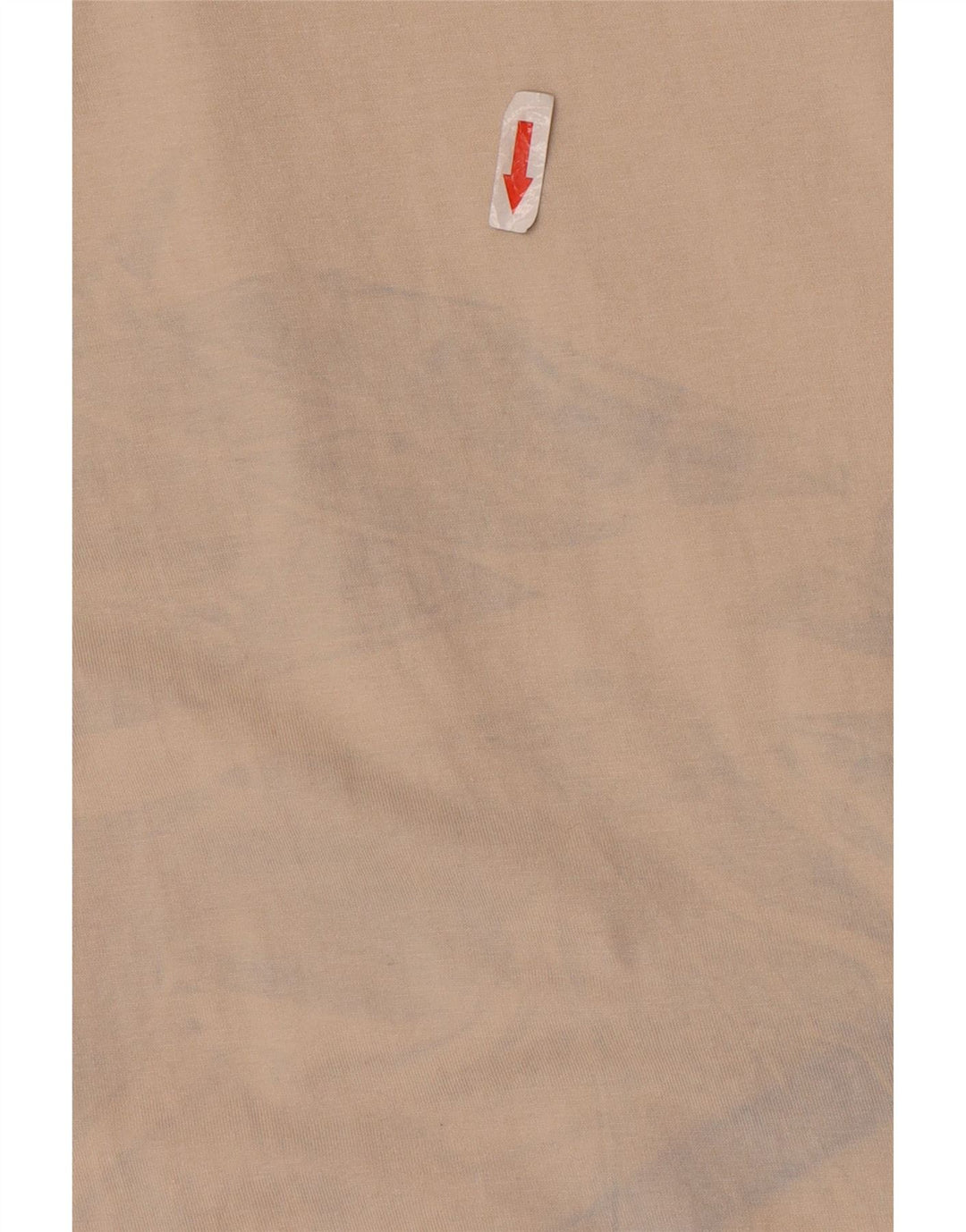 T-shirt męski Zara, duży, beżowy, bawełniany