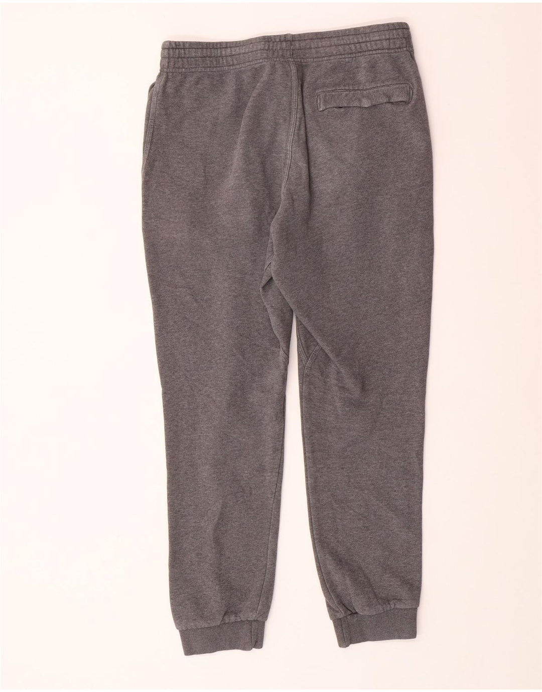 NIKE Mens Tracksuit Trousers Joggers Medium  Grey Cotton