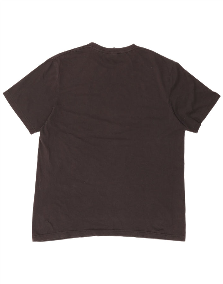 Męska koszulka z grafiką Rip Curl, góra XL, czarna, bawełniana