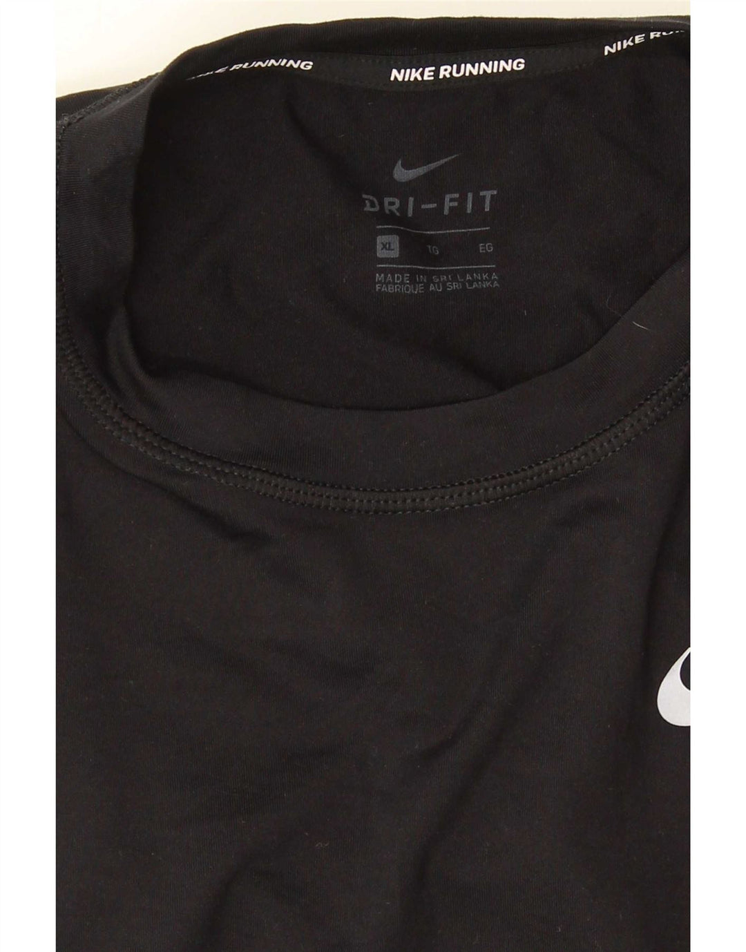 Męska koszulka Nike Dri Fit z długim rękawem XL, czarna