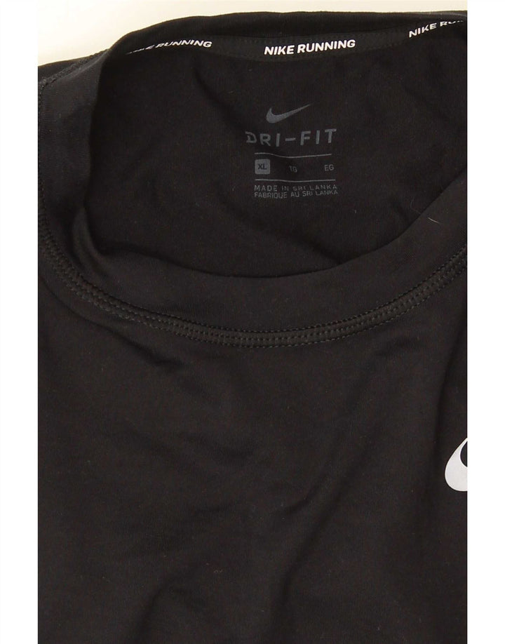 Męska koszulka Nike Dri Fit z długim rękawem XL, czarna