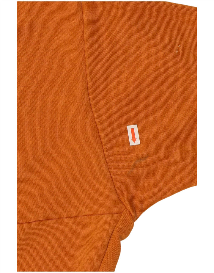 Damska bluza dresowa Nike Dri Fit Graphic Oversize UK 10, mała pomarańczowa